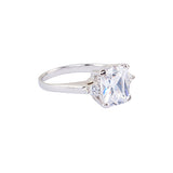 Rectangular Design 925 Sterling Silver Ring