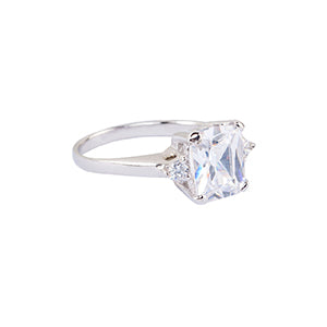 Rectangular Design 925 Sterling Silver Ring