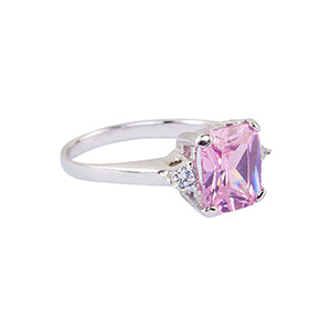 Rectangular Design 925 Sterling Silver Ring