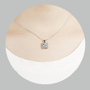Flower Shape Design Necklace