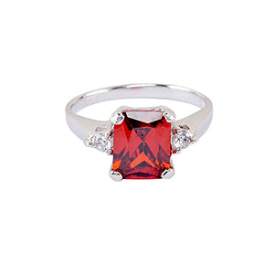 Rectangular Design 925 Sterling Silver Ring