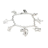 Silver charms Bracelet