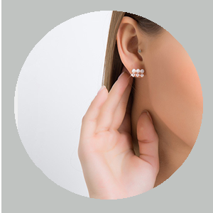 925 Sterling Silver Earrings With Freshwater Cultured Pearl