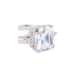 Rectangular Design 925 Sterling Silver Ring