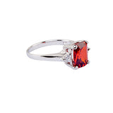 Rectangular Design 925 Sterling Silver Ring