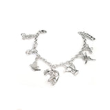 Silver charms Bracelet