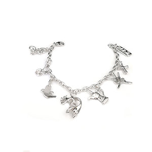 Silver charms Bracelet