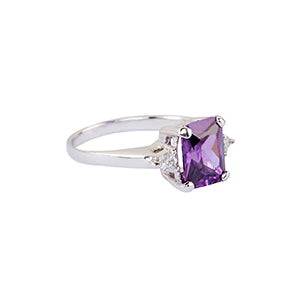 Rectangular Design 925 Sterling Silver Ring