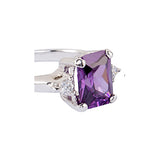 Rectangular Design 925 Sterling Silver Ring