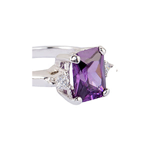 Rectangular Design 925 Sterling Silver Ring
