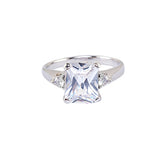 Rectangular Design 925 Sterling Silver Ring