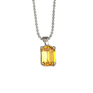 Eye-catching Rectangle Pendant Necklace