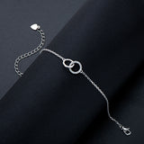 925 Silver Bracelet with Moissanite Diamonds