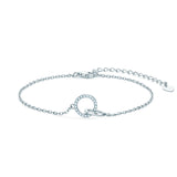 925 Silver Bracelet with Moissanite Diamonds
