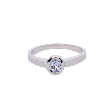 Ring Set with three Genuine Garnet Gemstone