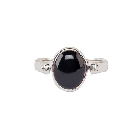 Ring Set with three Genuine Garnet Gemstone