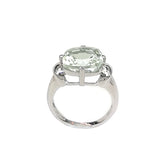Stunning Lt Green Topaz Ring