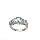 Stunning Genuine Topaz Gemstone Ring