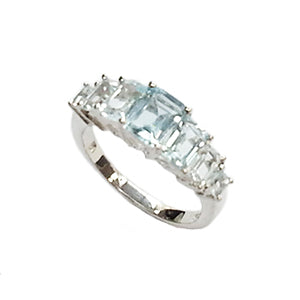 Stunning Genuine Topaz Gemstone Ring
