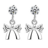 925 Sterling Silver Earrings Features the butterfly design