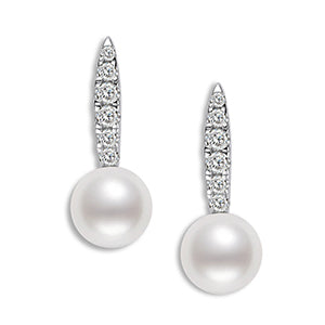 925 Sterling Silver Earrings With Freshwater Cultured Pearl