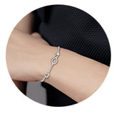 925 Silver Bracelet with Moissanite Diamonds