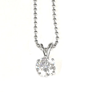 Garnet Gemstone Pendant Necklace
