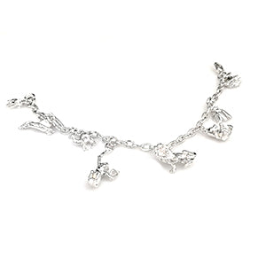 Silver charms Bracelet