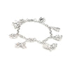 Silver charms Bracelet